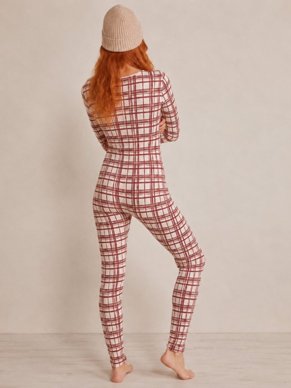 Free People Intimately Free Home Alone Long Johns in Pink XS $98.00 price NWT - Picture 2 of 4